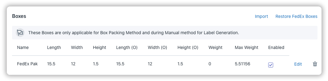 FedEx-Pak-settings