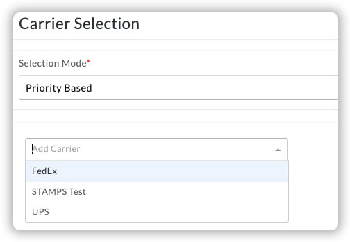 carrier-selection-for-label-generation