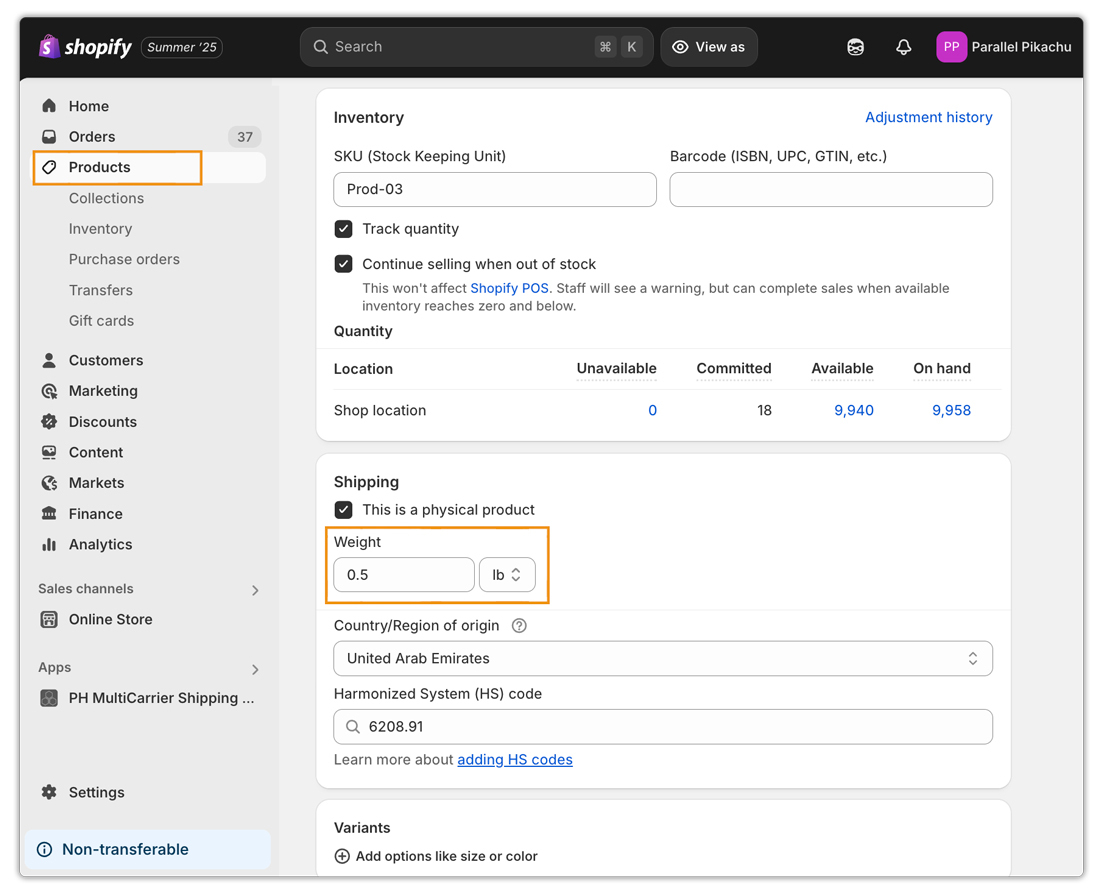 Setting up Shopify Multi Carrier Shipping Label App