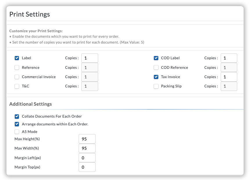 print-settings