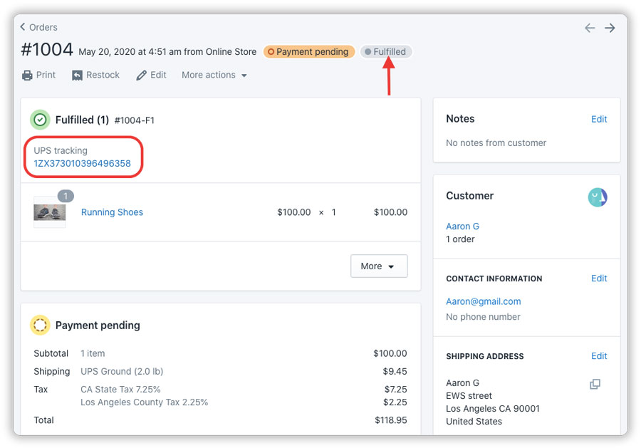 shopify-order-marked-as-fulfilled