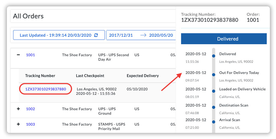 tracking-dashboard