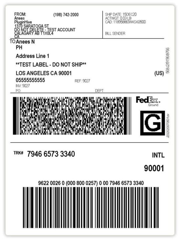 FedEx-Label