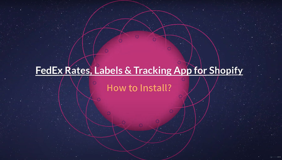 FedEx rates, labels & tracking app for shopify