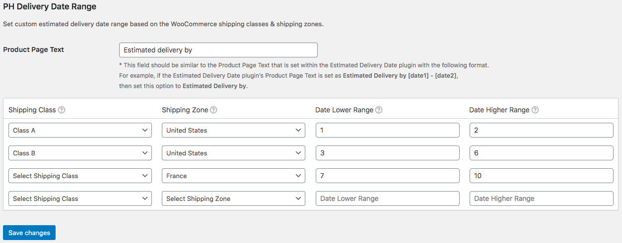 delivery date range addon