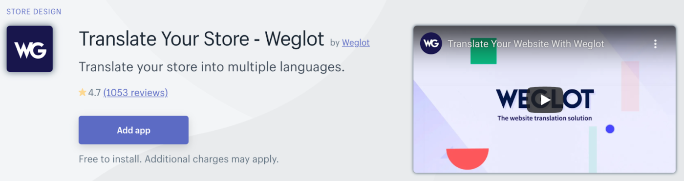 Weglot Translate