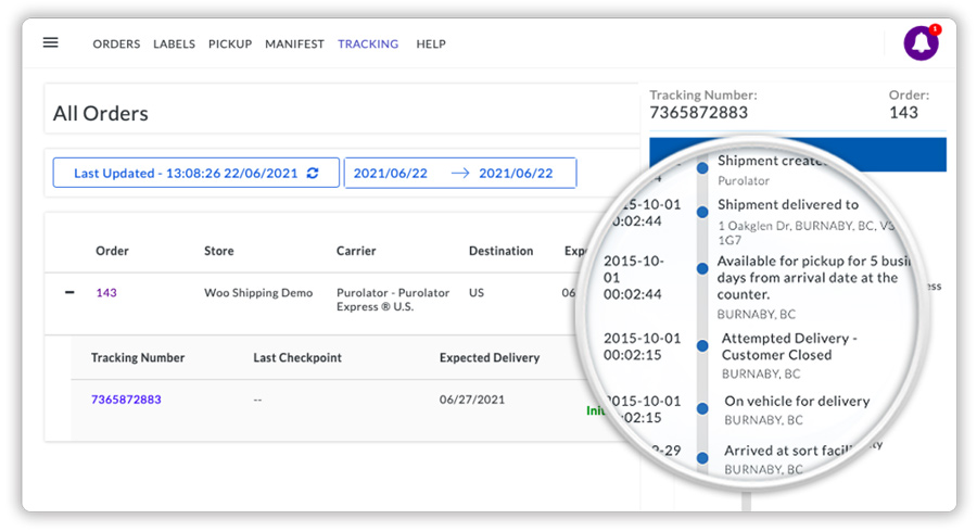 Live-Shipment-Tracking-Dashboard