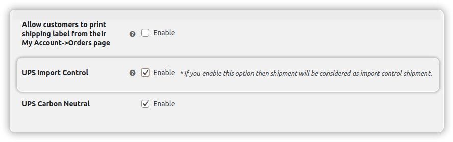 UPS Import Control in International Shipping