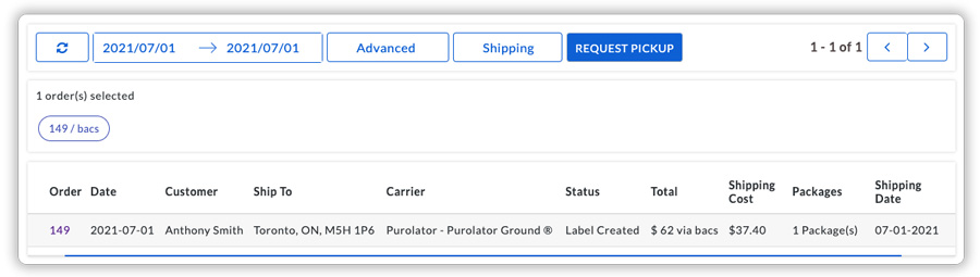 request-purolator-pickup