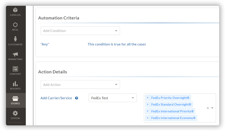 Automation criteria