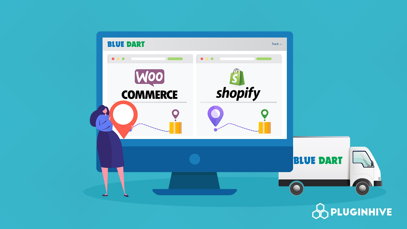 Blue Dart Tracking for Shopify &