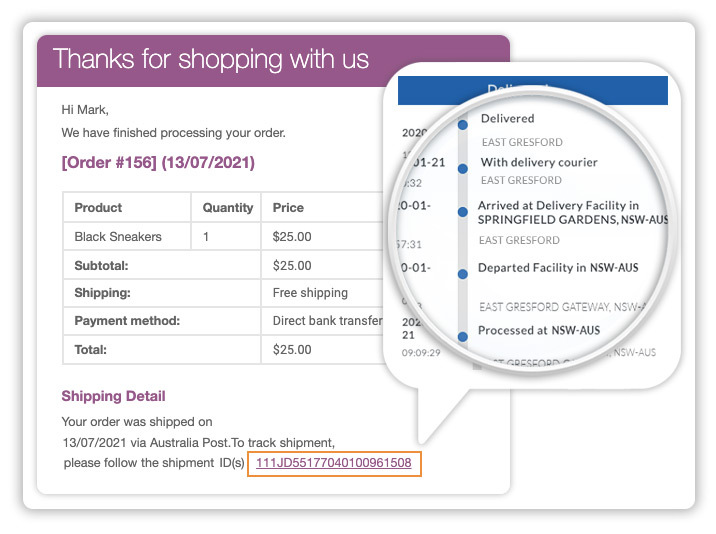 Australia post tracking