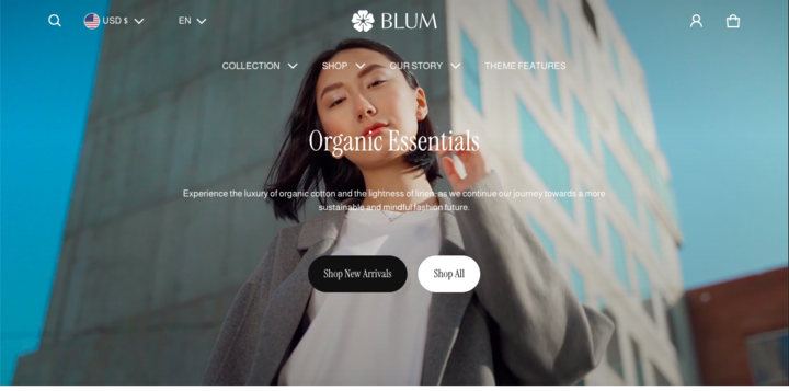 Blum Shopify Premium Theme