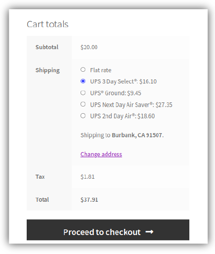 woocommerce checkout