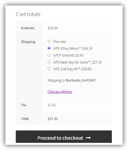 woocommerce checkout