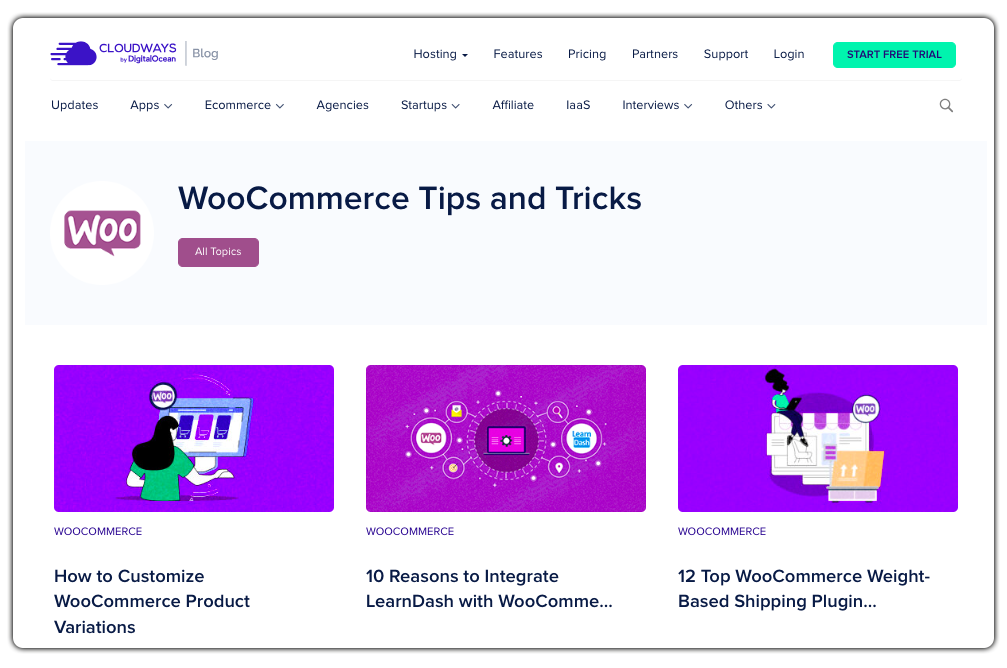 cloudways best woocommerce blog