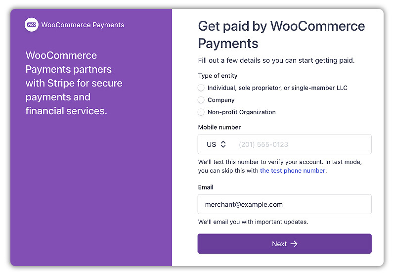 woocommerce payments verification
