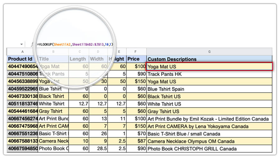 vlookup