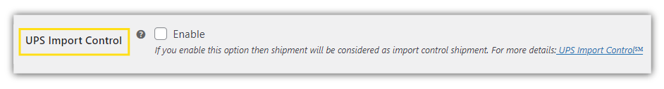 ups import control