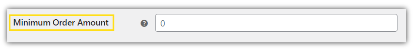 set-minimum-order-value