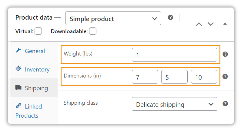 Product Dimensions