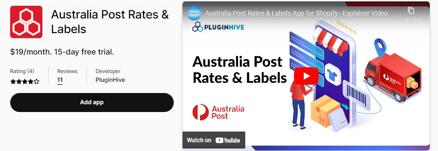 shopify-australia-post