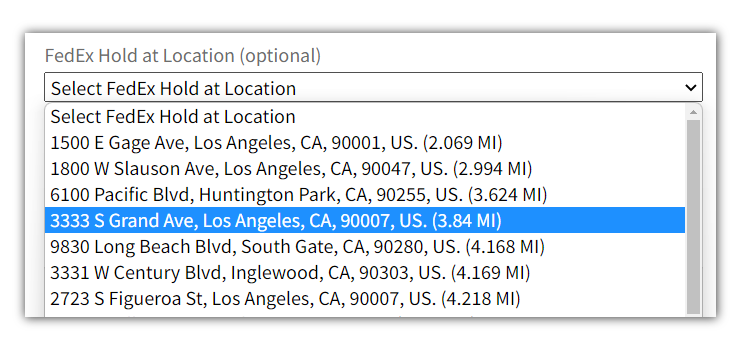 fedex locations