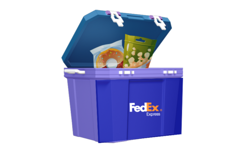 Shipping frozen food with FedEx