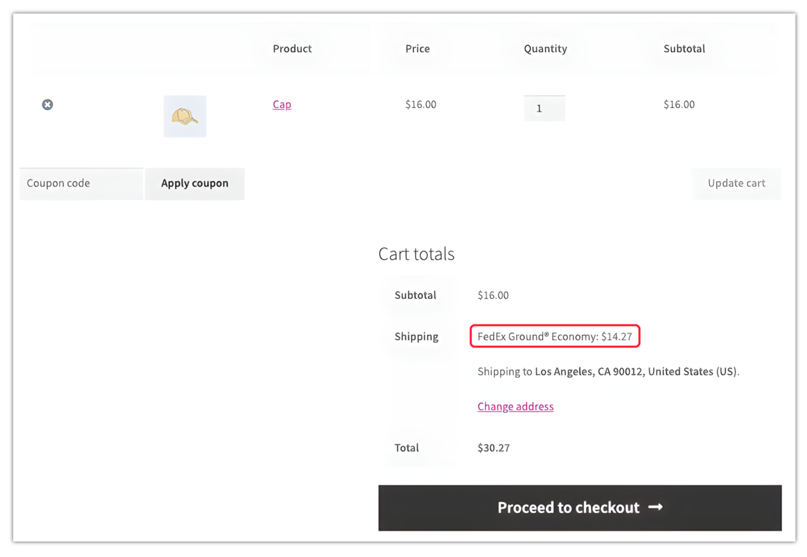 woocommerce checkout