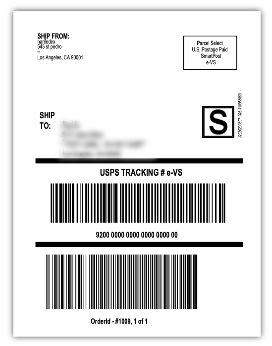 fedex ground economy shipping label