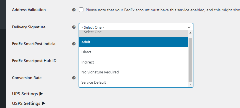 fedex delivery signature