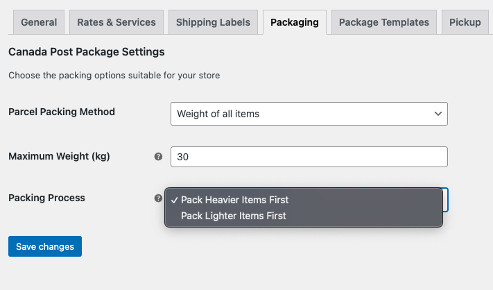 different-packing-process