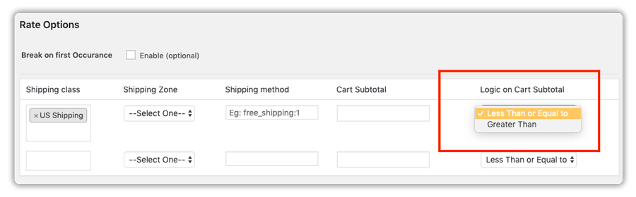 shipping-methods-on-cart-subtotal