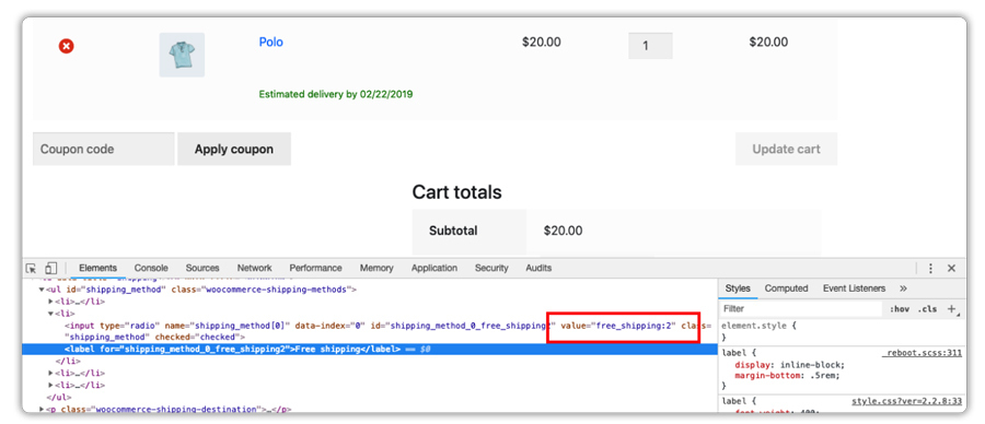 shipping-method-value