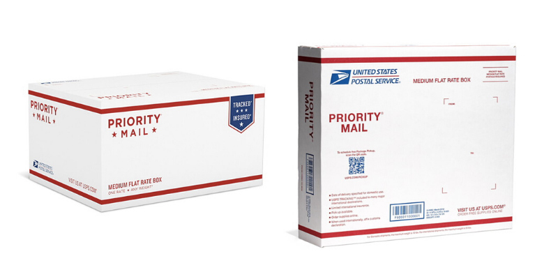 USPS Priority Mail® Flat Rate Medium Box