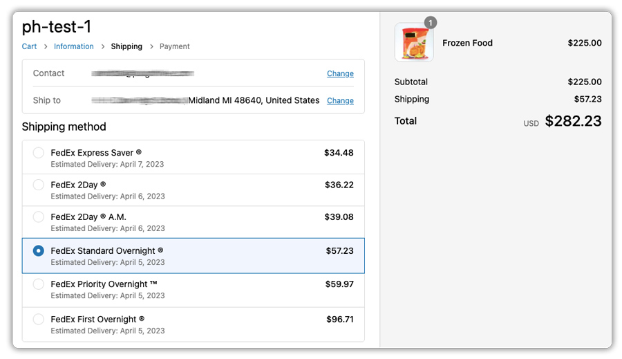 fedex shipping rates