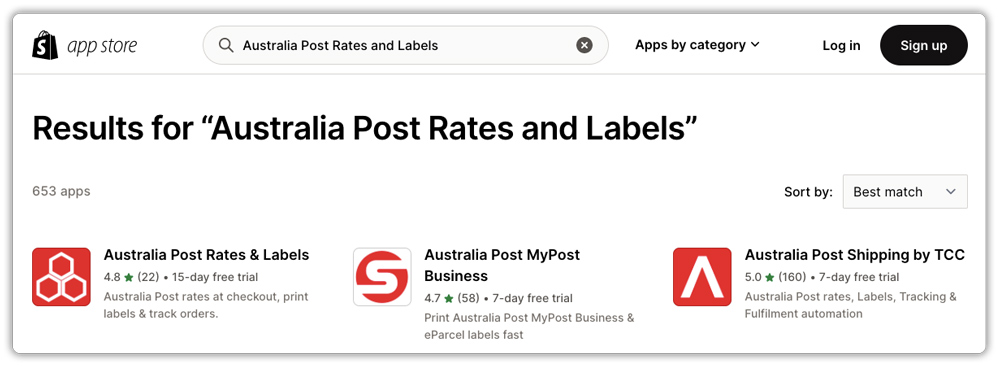 select australia post app
