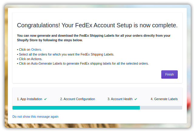 fedex account set up