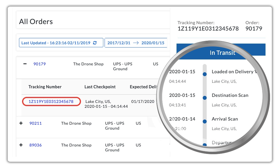 ups tracking