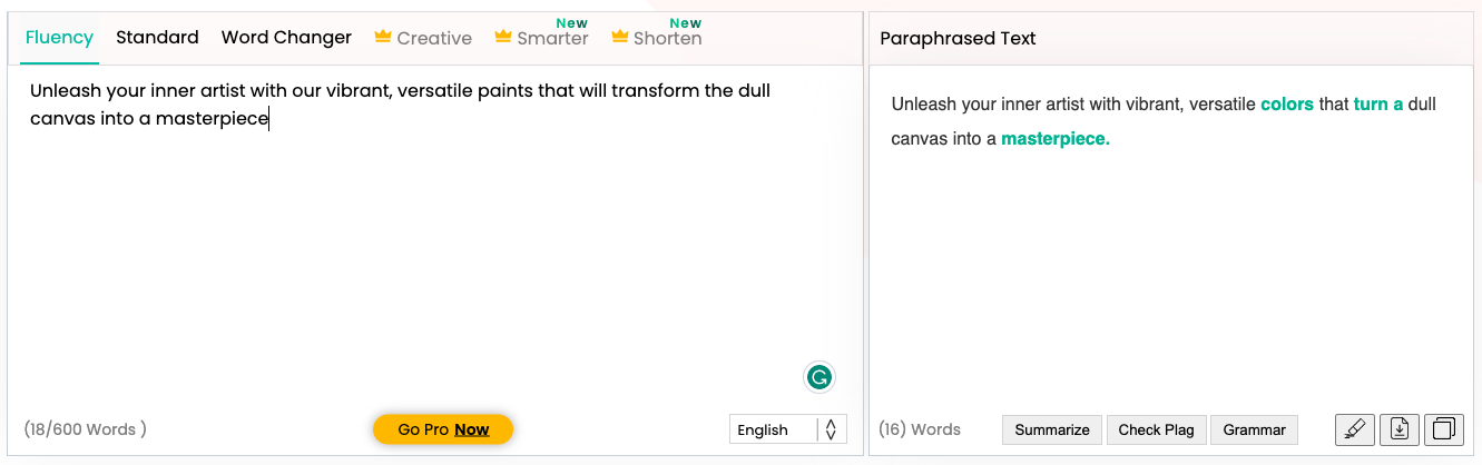 paraphrasing tool for engaging content