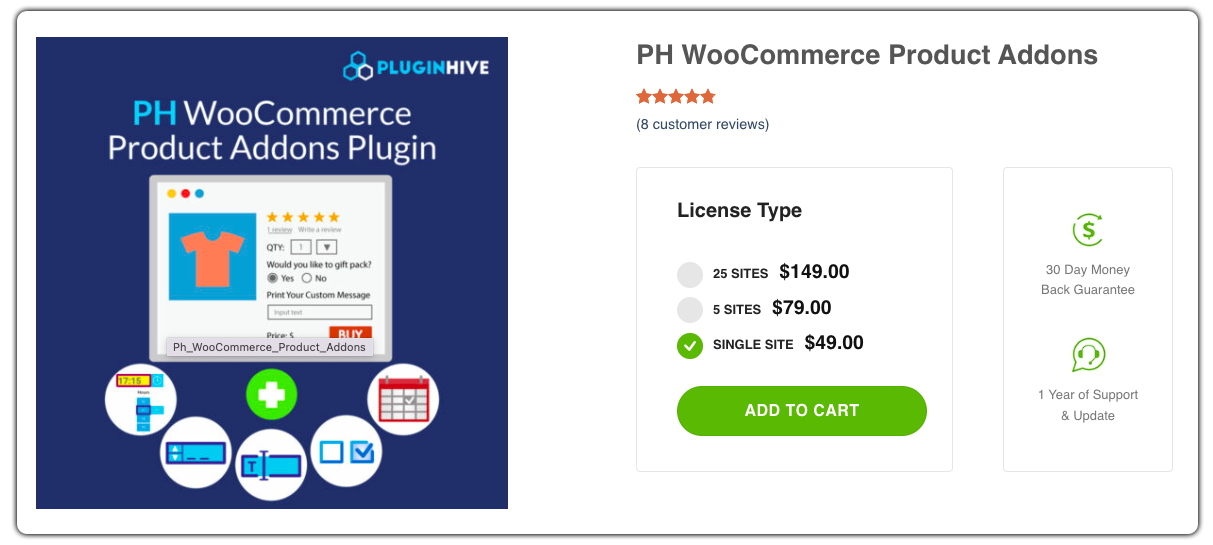 WooCommerce Product Add-Ons