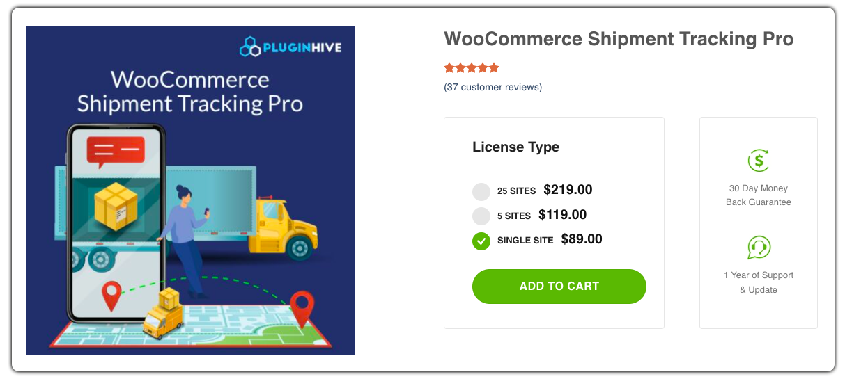 WooCommerce Shipment Tracking