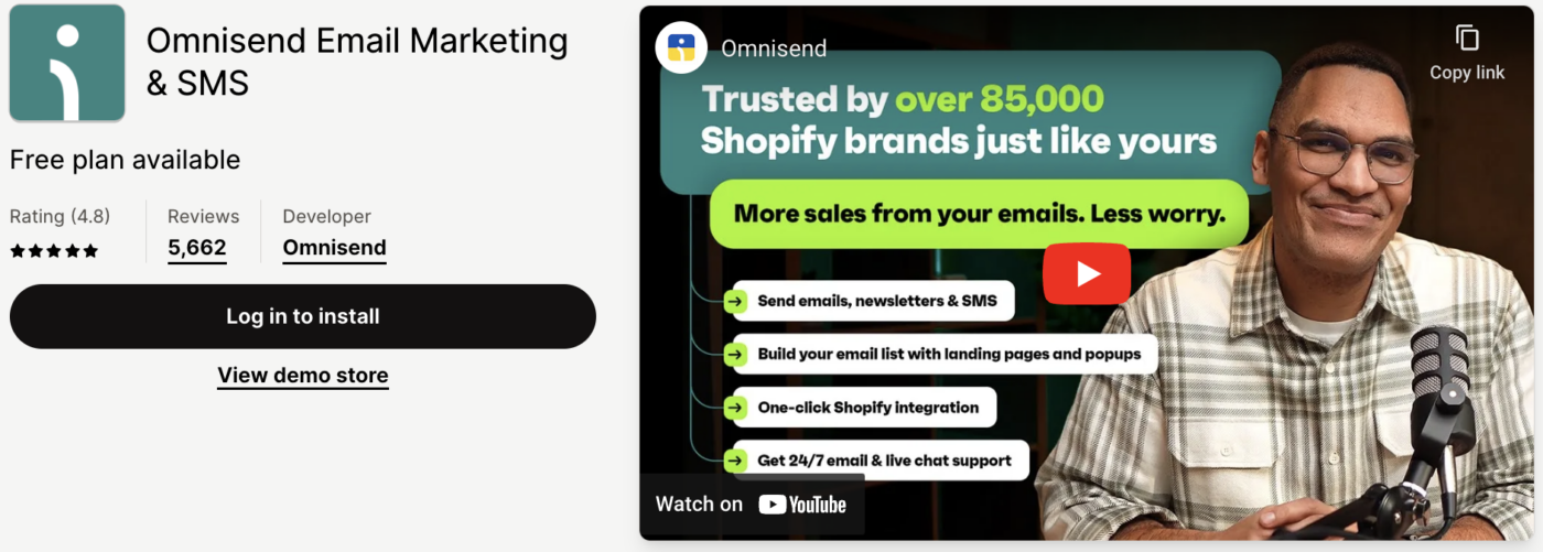 omnisend email marketing