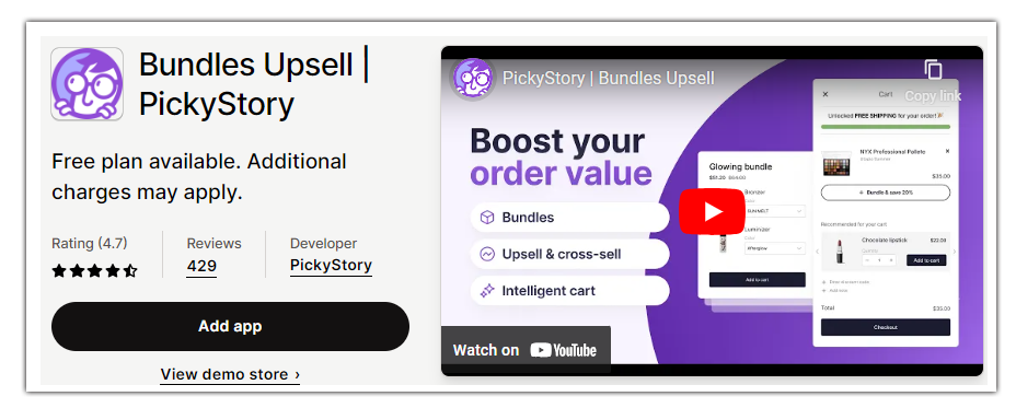 bundles upsell - shopify product bundles