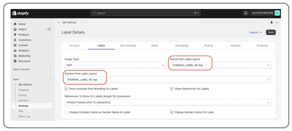 australia_post_lbel_settings