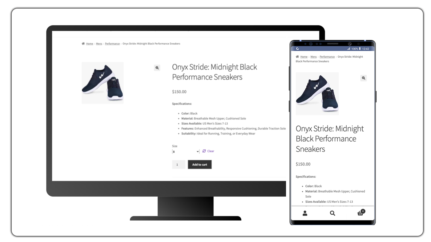 woocommerce seo for mobile view optimization