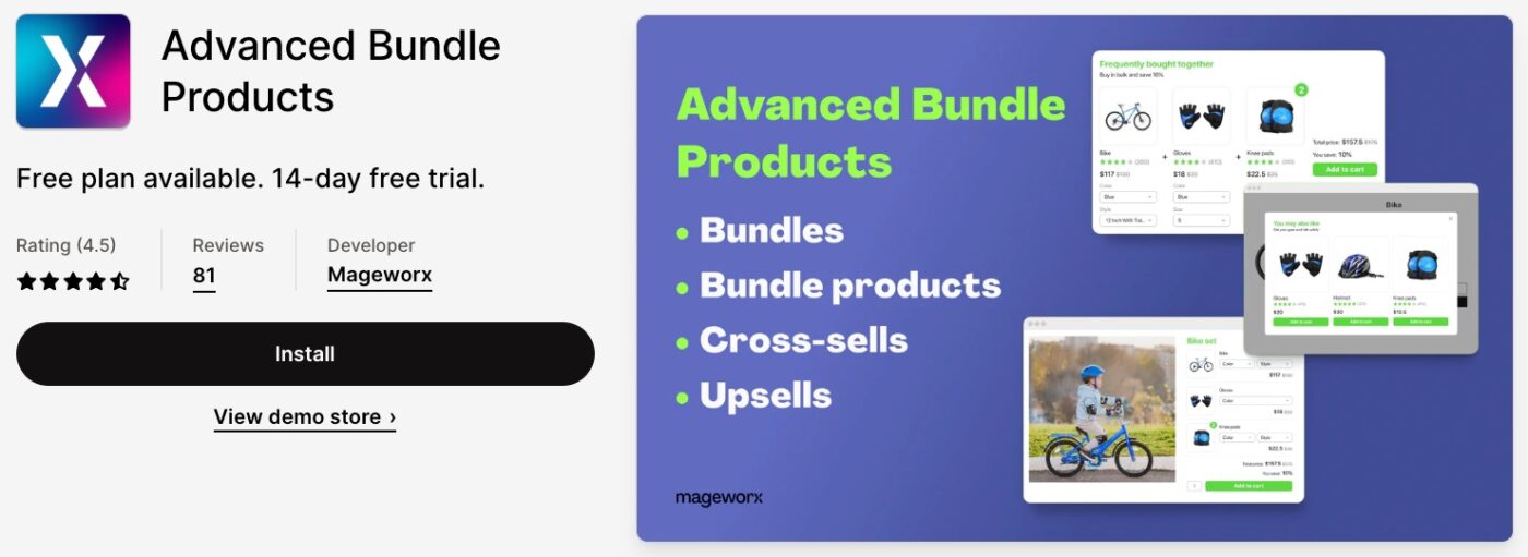 advances bundle products