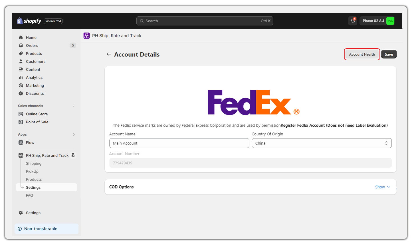 fedex address validation