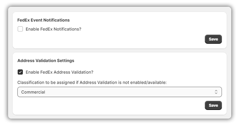 fedex address validation