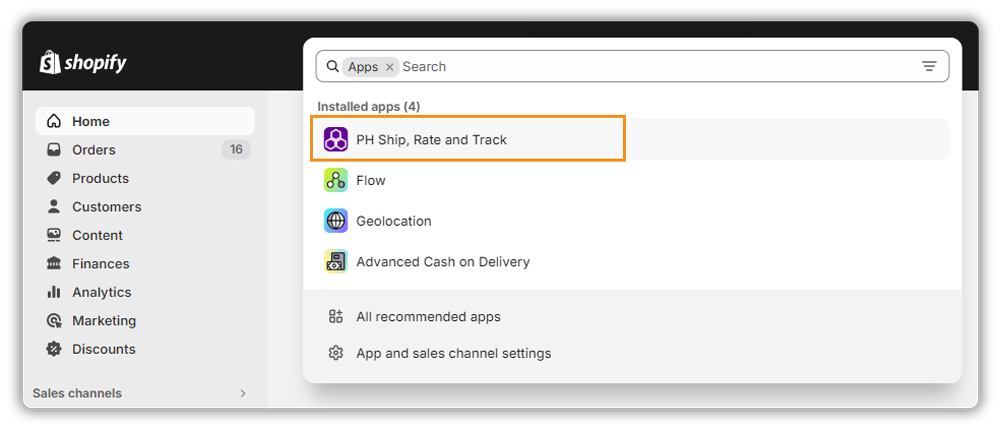 shopify fedex app